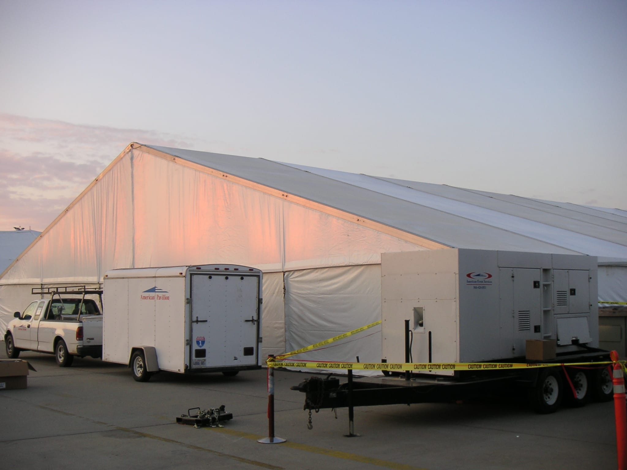 Hurricane Katrina Disaster Relief Tents | American Pavilion