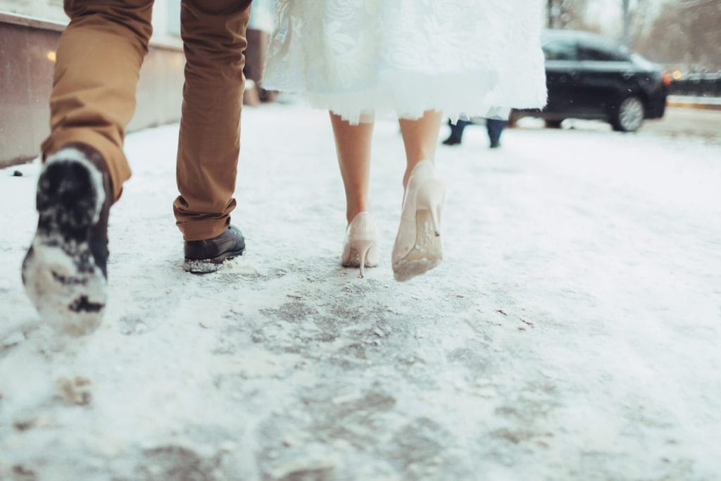Wedding in the Snow | American Pavilion