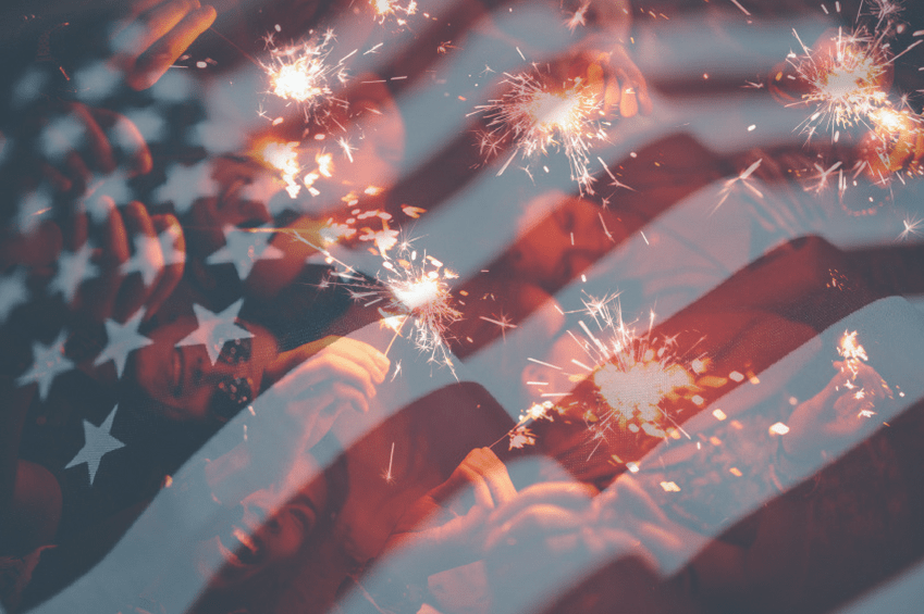 Memorial Day Celebration With Sparklers | American Pavilion