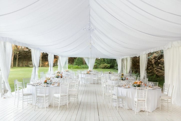 Beautiful and Simple Wedding Tent Rentals - American Pavilion