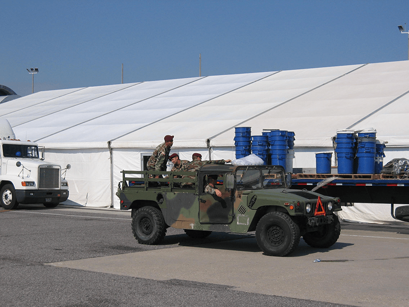 Military Disaster Relief Services | American Pavilion