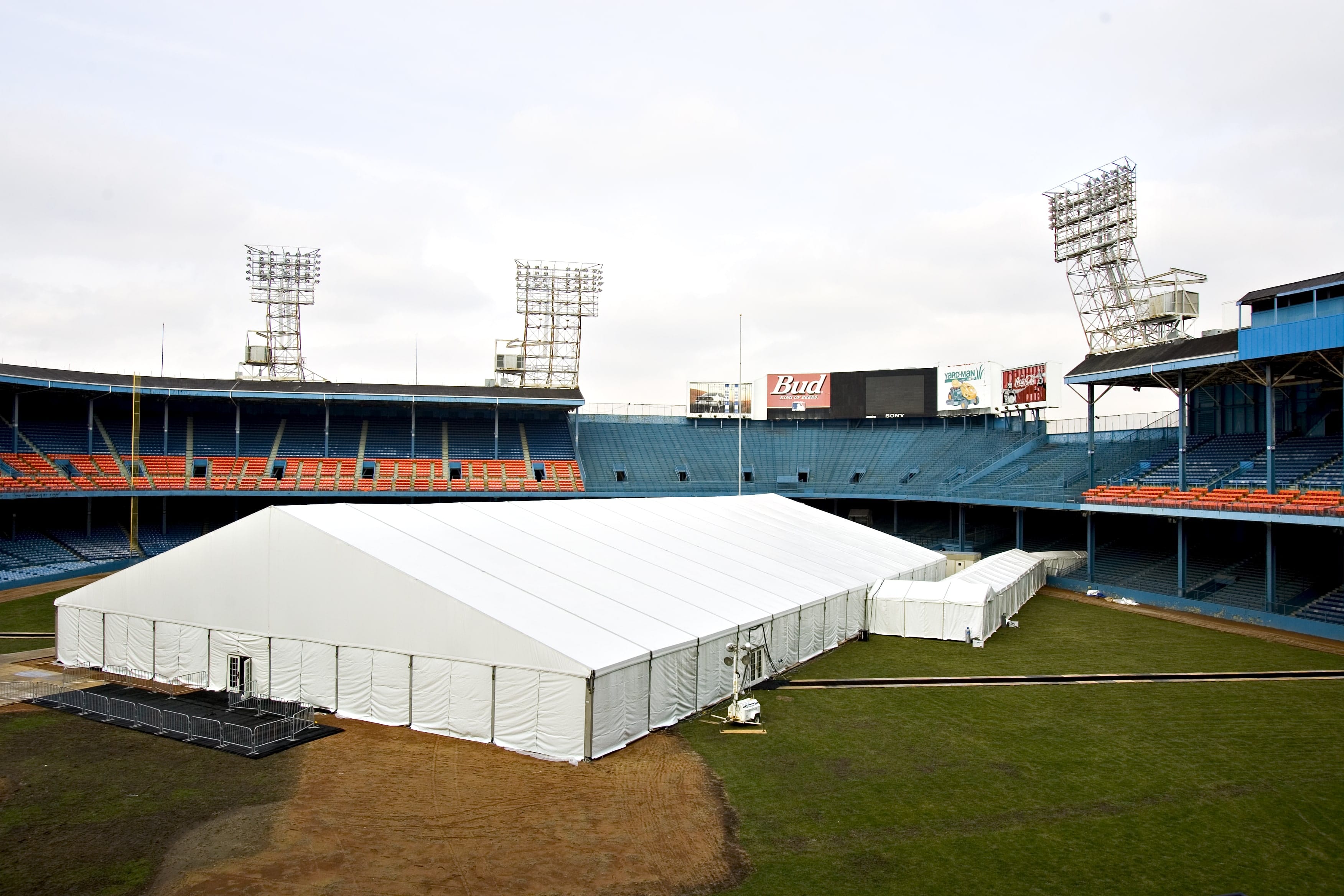 Sporting Event Tents - Our Bud Bowl at the Super Bowl - American Pavilion
