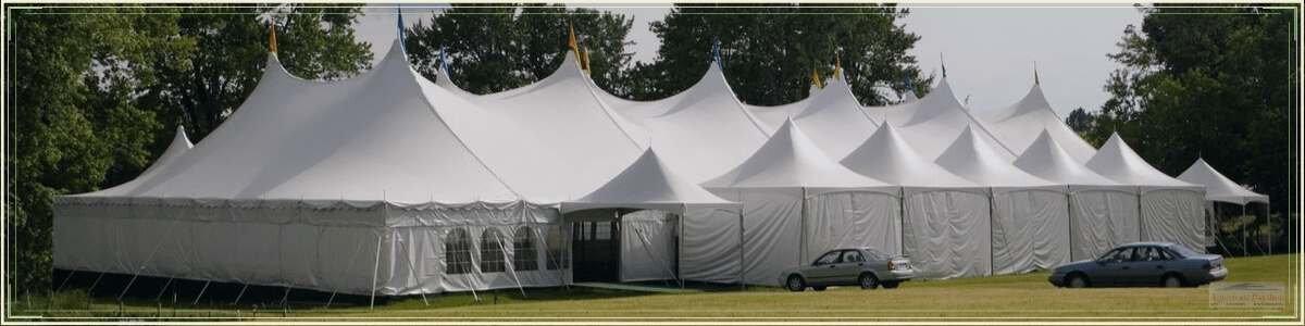 Differents Types of Events and Tented Options for Them - American Pavilion