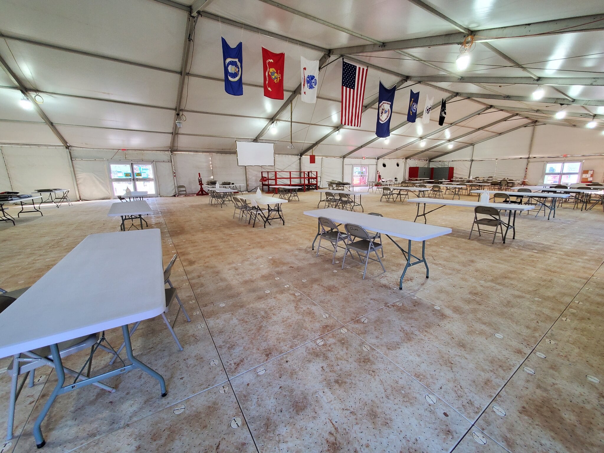 Tent Sidewalls - American Pavilion