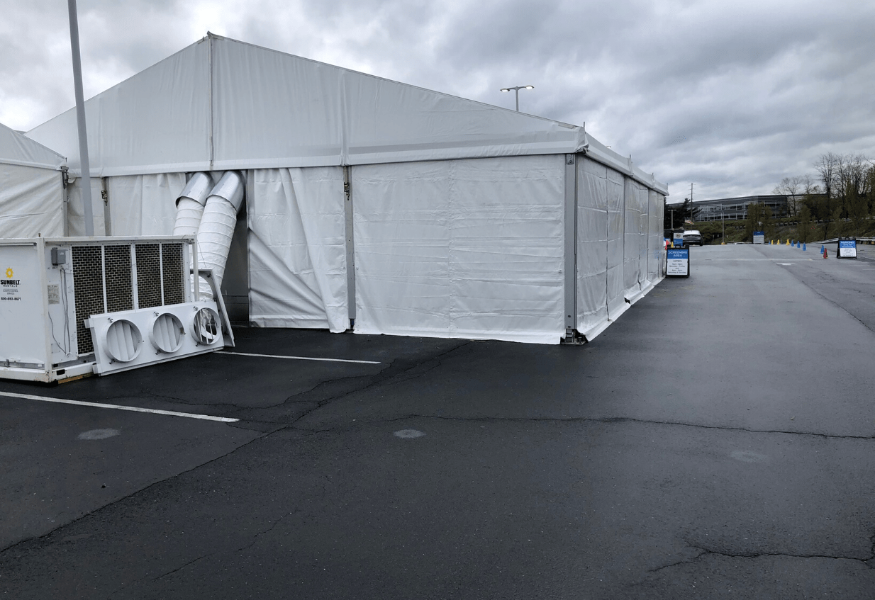 Setting Up 8 Hospital Structures - American Pavilion