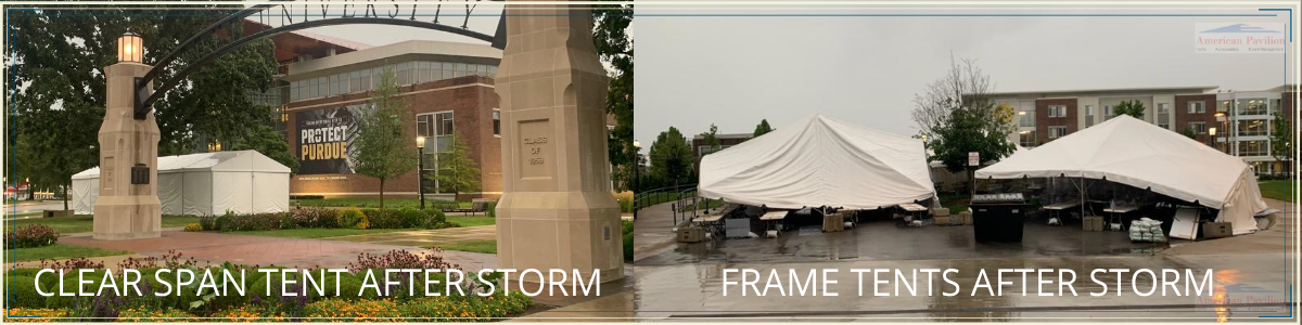 The Most Durable Tents Clearspan vs Frame - American Pavilion