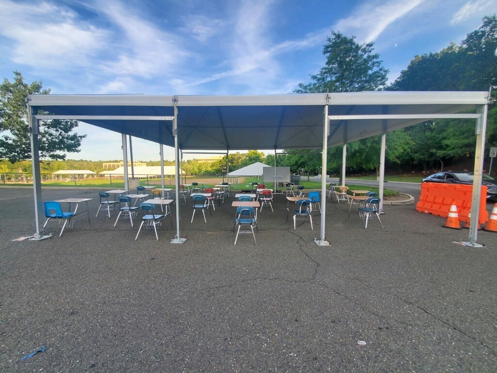 Outdoor Classroom and Lunchroom Space for Schools