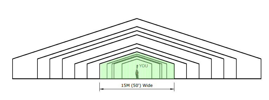 15m Structure Solution - American Pavilion