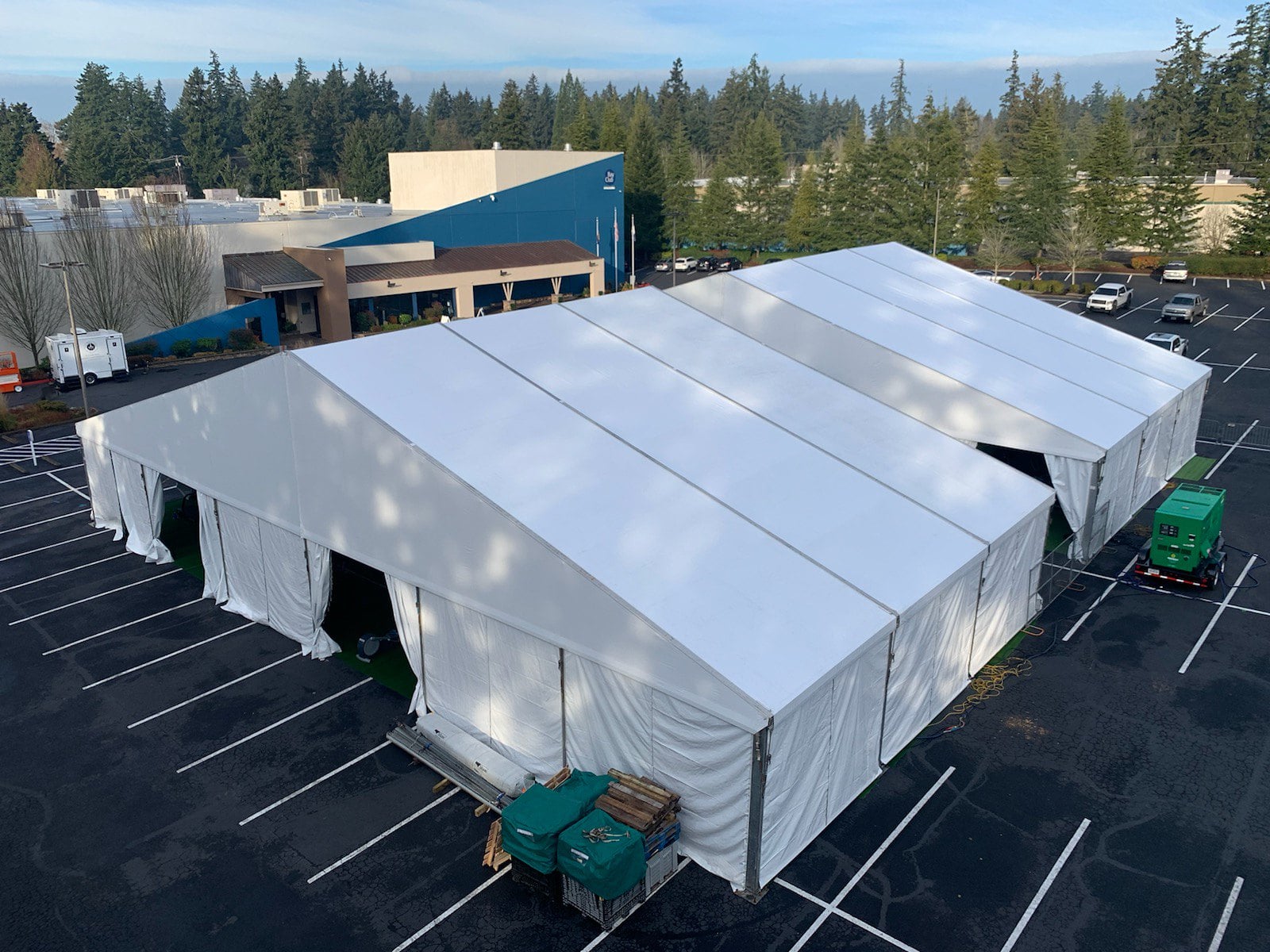 Emergency Tents - American Pavilion