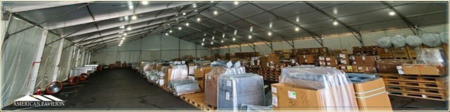 Manage Supply Chain Distribution with Clear Span Tents - American Pavilion