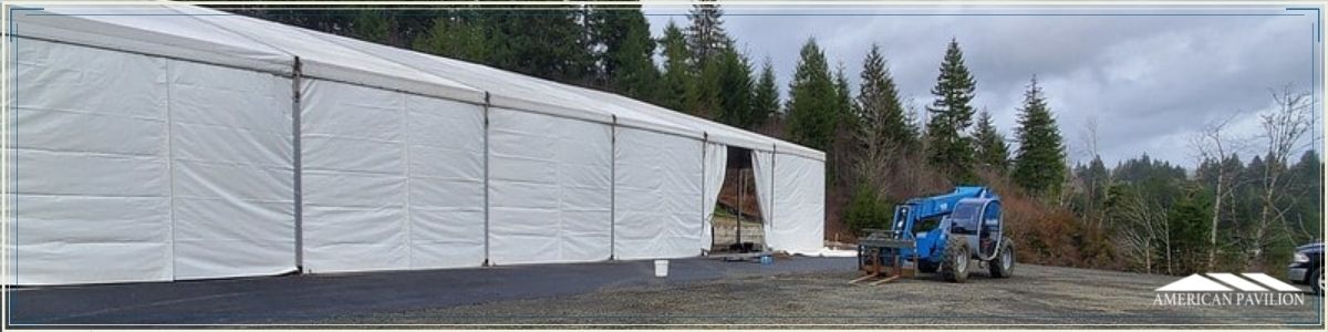 Construction Tent Rental - American Pavilion