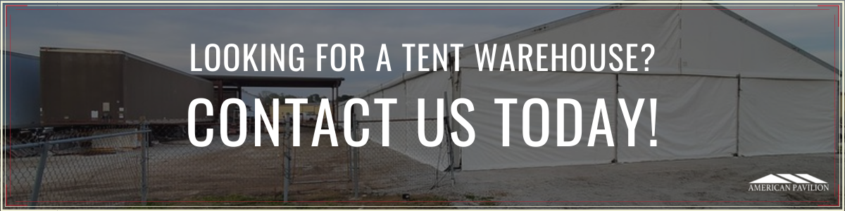 tent warehouse benefits