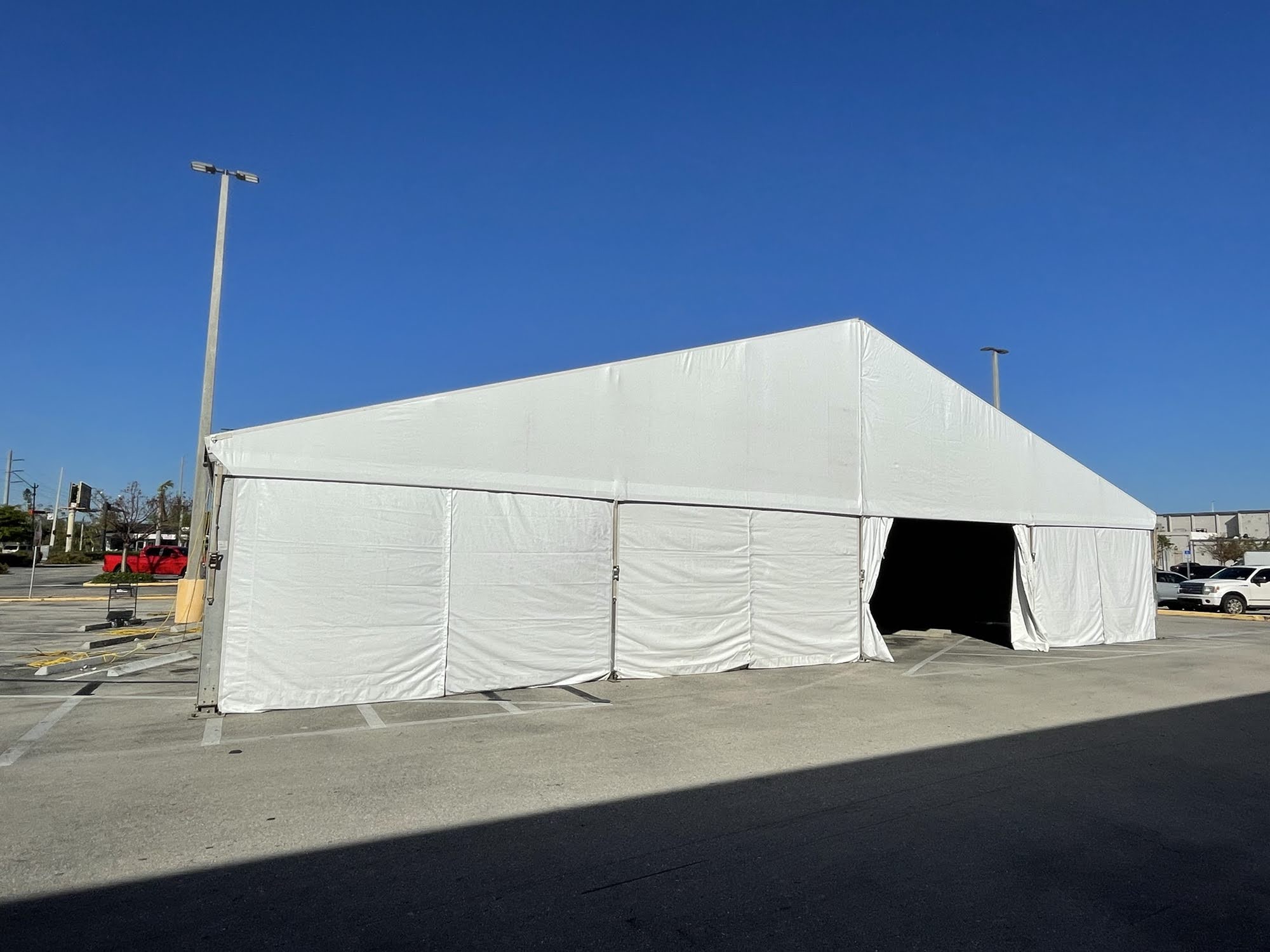 Building commercial tent rentals - american pavilion