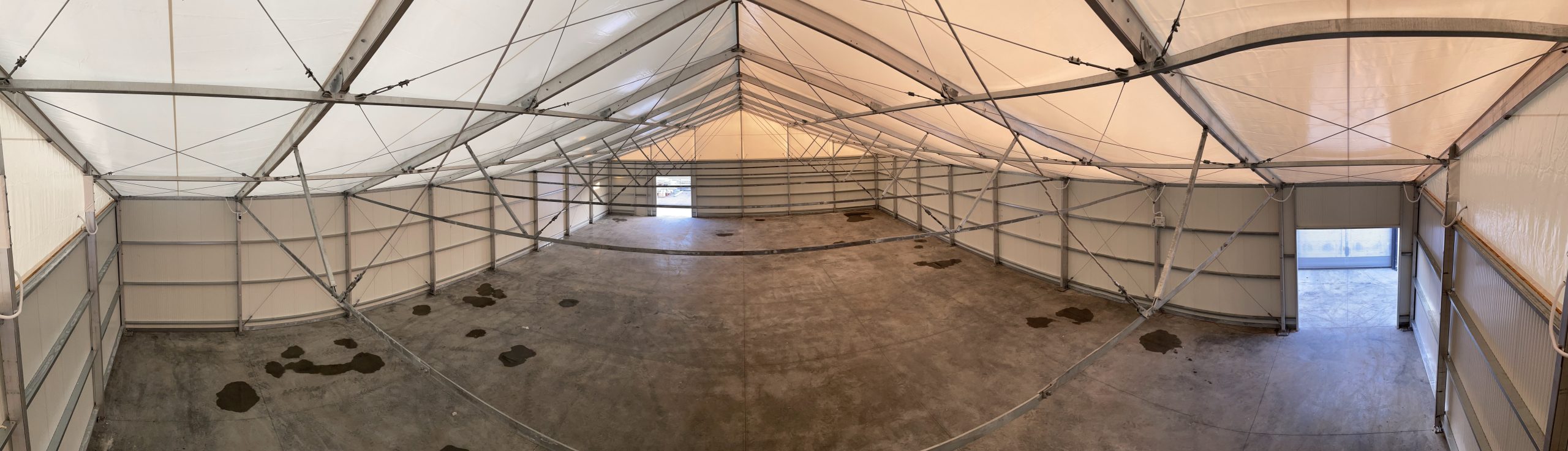 Temperature Controlled Storage Tents for Construction