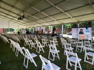 Graduation Tent - American Pavilion