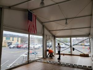 Setting Up Hospital Tents and Mobile Hospitals - American Pavilion