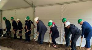 Lafayette Ground Breaking of New Public Safety Building and Parking Structure - American Pavilion